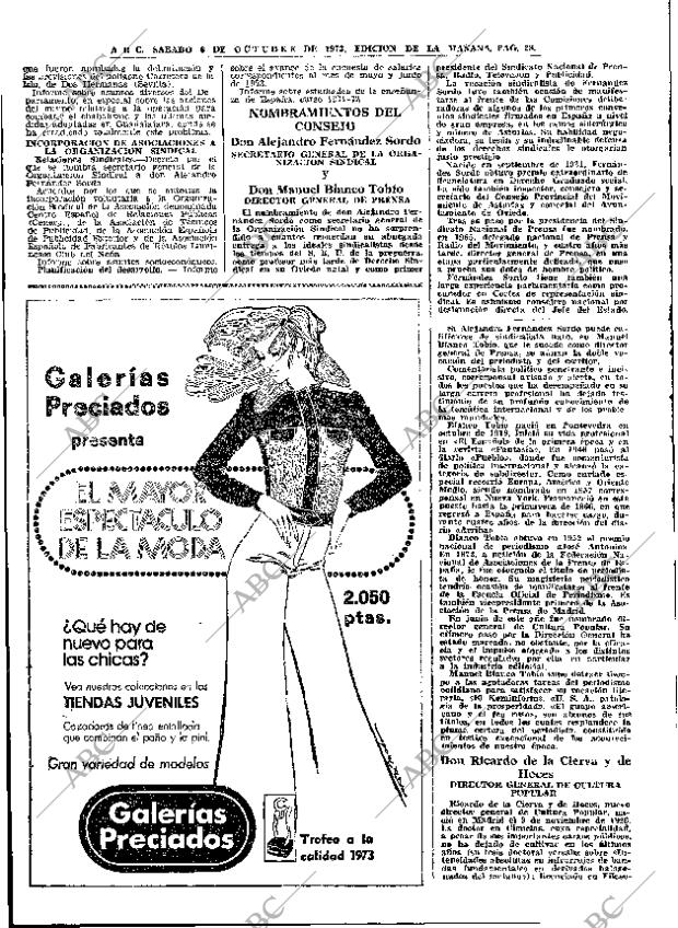 ABC MADRID 06-10-1973 página 28