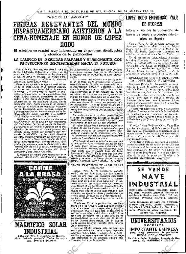 ABC MADRID 06-10-1973 página 31