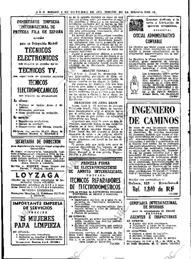 ABC MADRID 06-10-1973 página 34