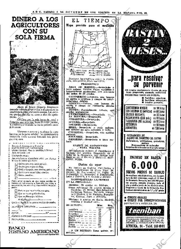 ABC MADRID 06-10-1973 página 46