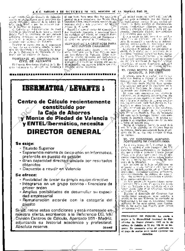 ABC MADRID 06-10-1973 página 50