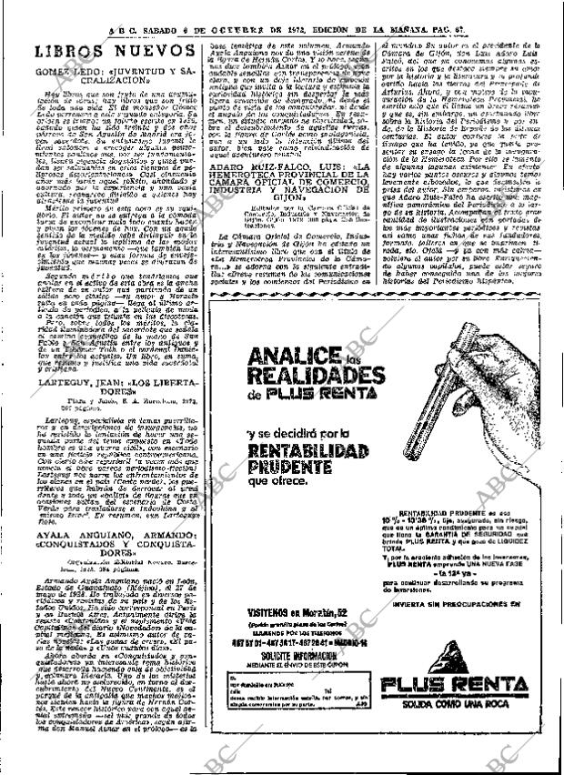 ABC MADRID 06-10-1973 página 67