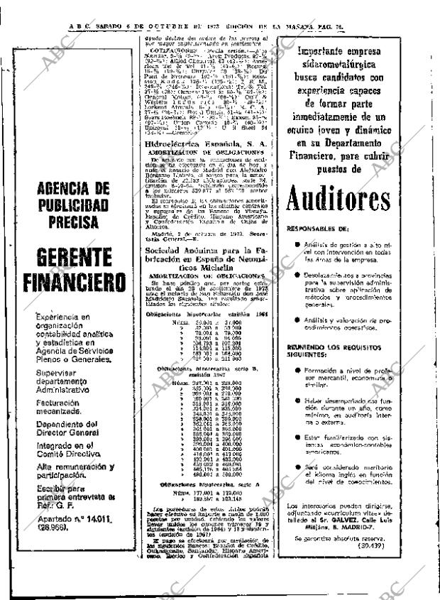 ABC MADRID 06-10-1973 página 76