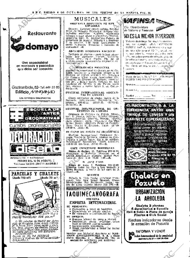 ABC MADRID 06-10-1973 página 88