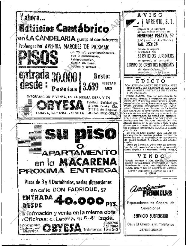 ABC SEVILLA 06-10-1973 página 100