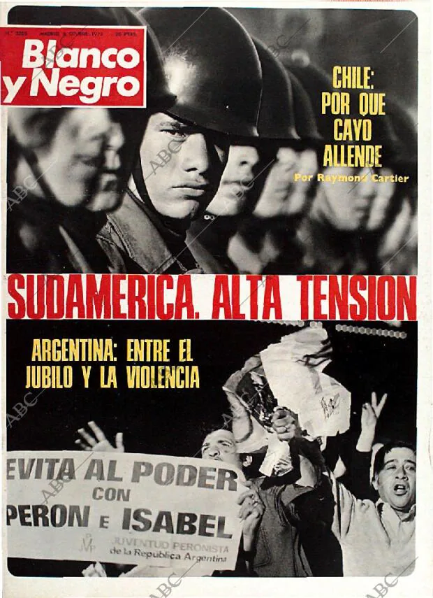 BLANCO Y NEGRO MADRID 06-10-1973 página 1