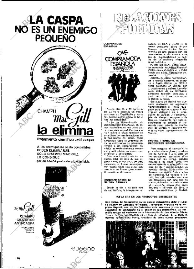 BLANCO Y NEGRO MADRID 06-10-1973 página 10