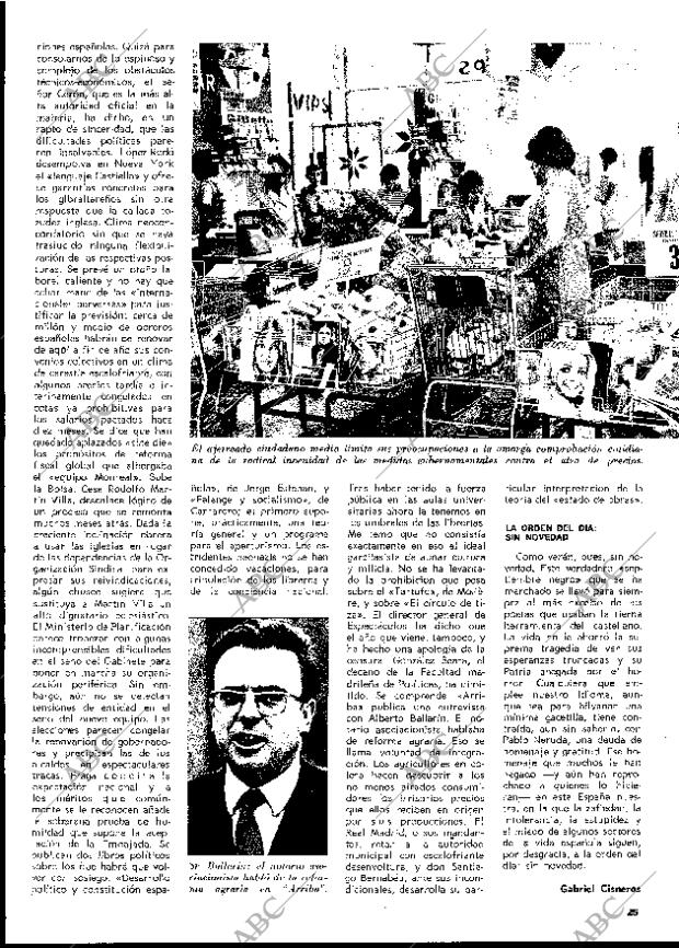 BLANCO Y NEGRO MADRID 06-10-1973 página 25