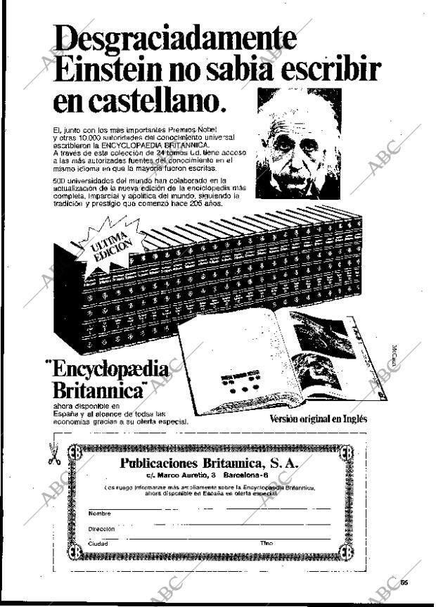 BLANCO Y NEGRO MADRID 06-10-1973 página 55