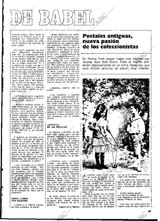 BLANCO Y NEGRO MADRID 06-10-1973 página 63