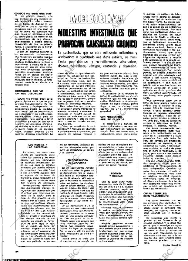 BLANCO Y NEGRO MADRID 06-10-1973 página 84