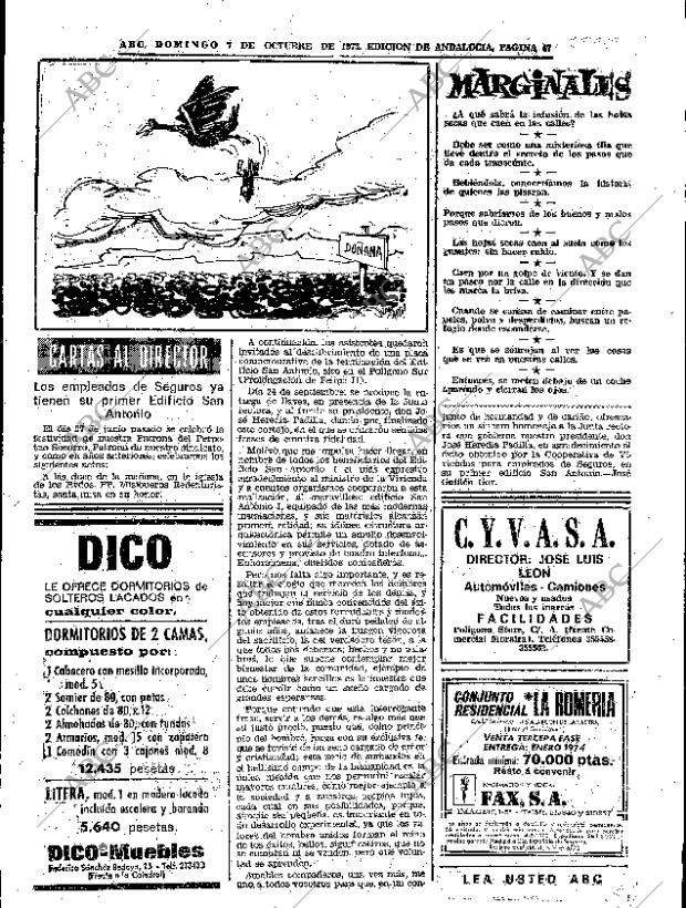 ABC SEVILLA 07-10-1973 página 47