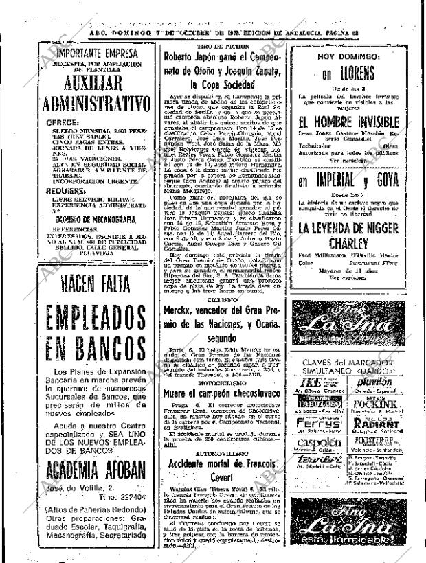 ABC SEVILLA 07-10-1973 página 62