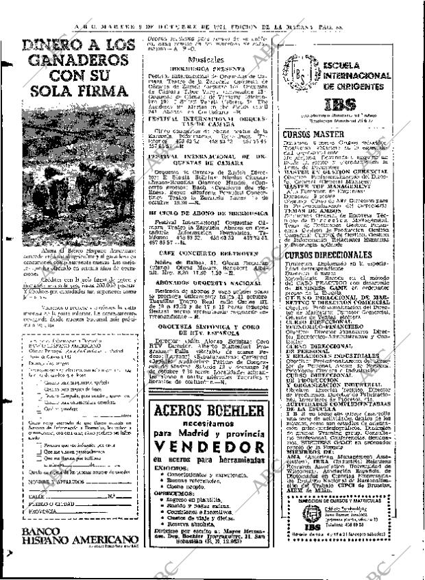 ABC MADRID 09-10-1973 página 88