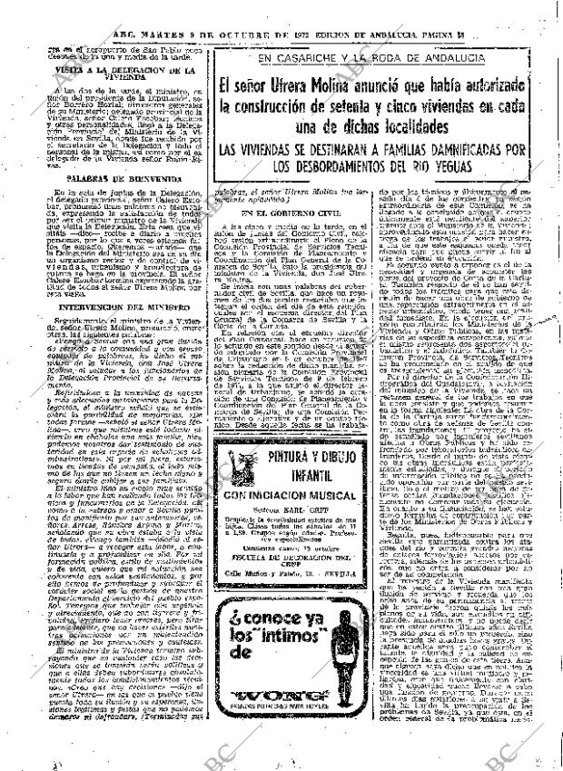 ABC SEVILLA 09-10-1973 página 43