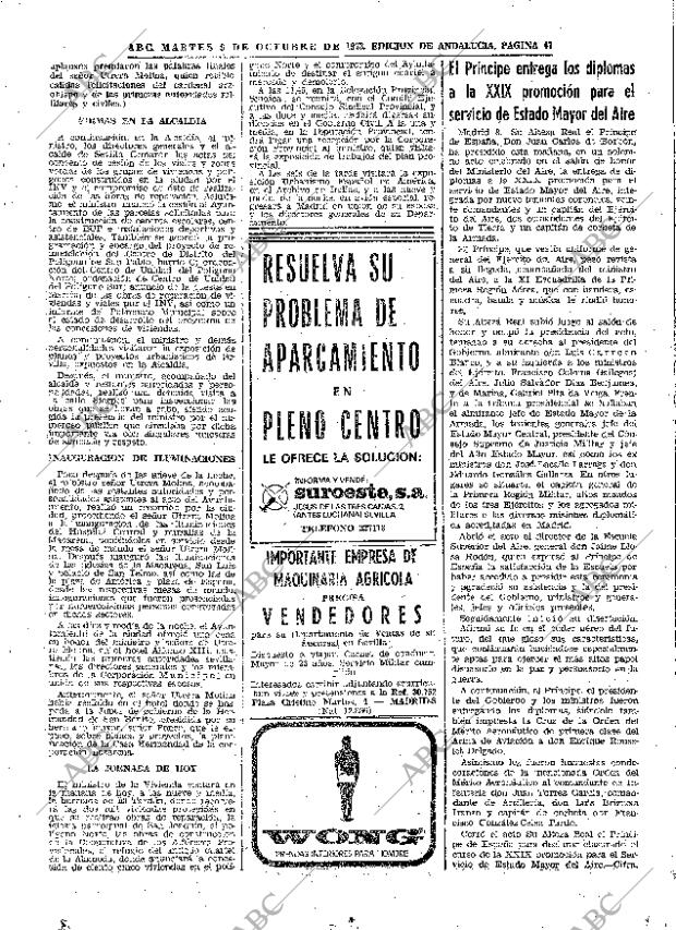 ABC SEVILLA 09-10-1973 página 47