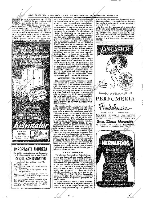 ABC SEVILLA 09-10-1973 página 50