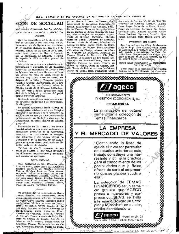 ABC SEVILLA 13-10-1973 página 47