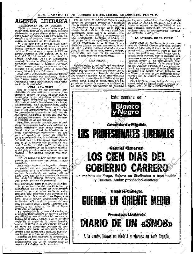 ABC SEVILLA 13-10-1973 página 73