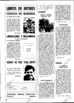 BLANCO Y NEGRO MADRID 13-10-1973 página 108