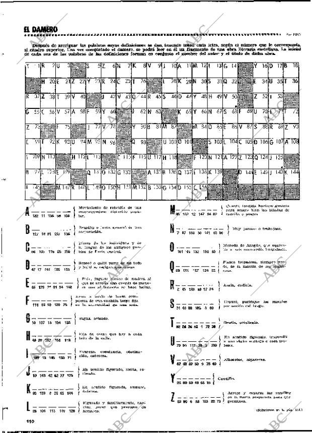 BLANCO Y NEGRO MADRID 13-10-1973 página 110