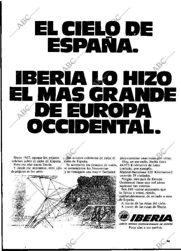 BLANCO Y NEGRO MADRID 13-10-1973 página 49
