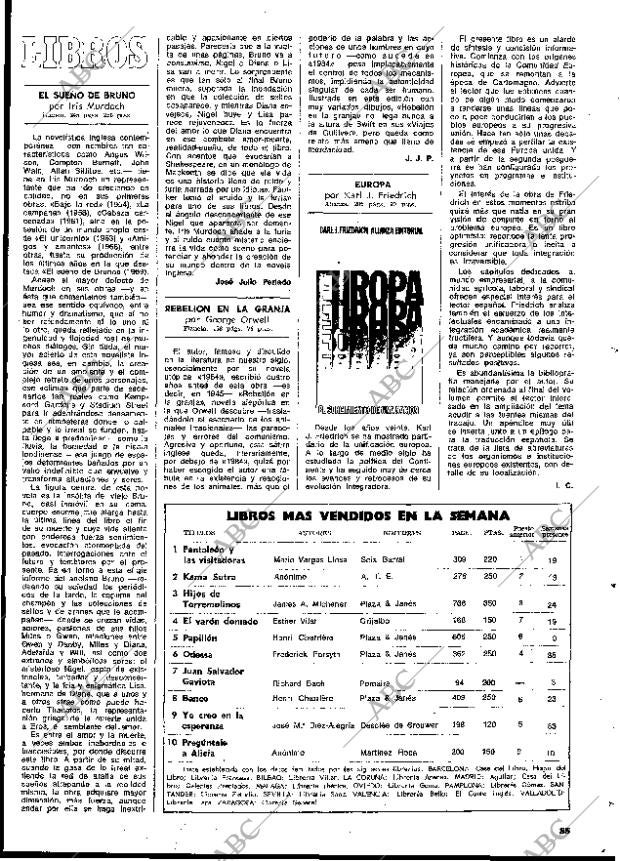 BLANCO Y NEGRO MADRID 13-10-1973 página 85