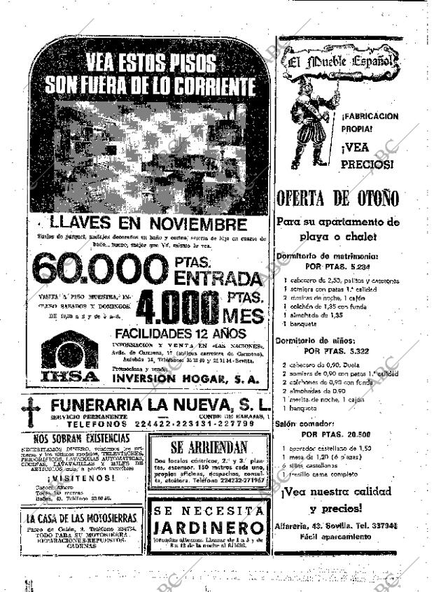 ABC SEVILLA 17-10-1973 página 68