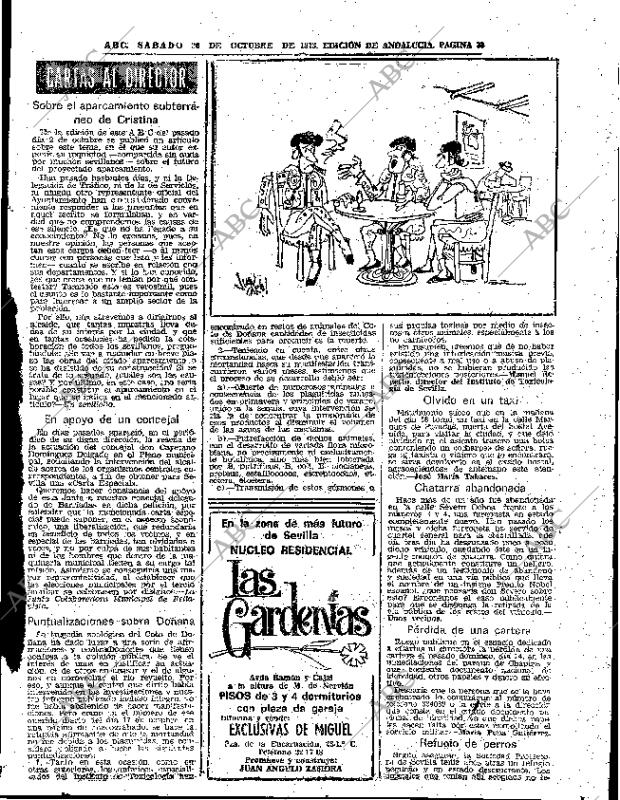 ABC SEVILLA 20-10-1973 página 33