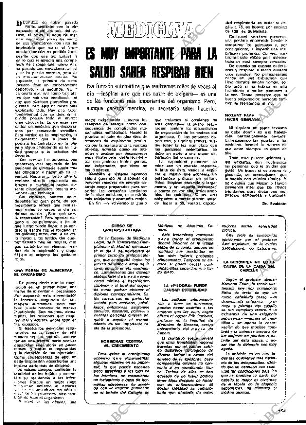 BLANCO Y NEGRO MADRID 20-10-1973 página 103