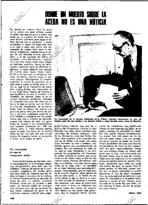 BLANCO Y NEGRO MADRID 20-10-1973 página 108