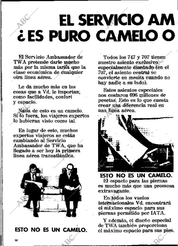 BLANCO Y NEGRO MADRID 20-10-1973 página 12