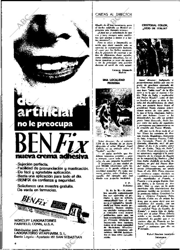 BLANCO Y NEGRO MADRID 20-10-1973 página 6