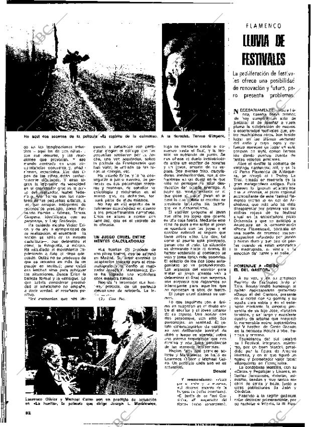 BLANCO Y NEGRO MADRID 20-10-1973 página 82