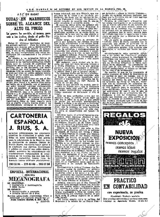 ABC MADRID 23-10-1973 página 30