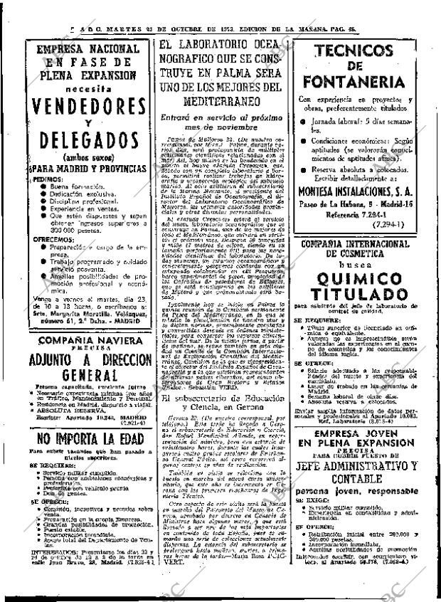 ABC MADRID 23-10-1973 página 48