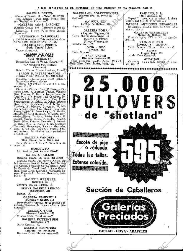 ABC MADRID 23-10-1973 página 61