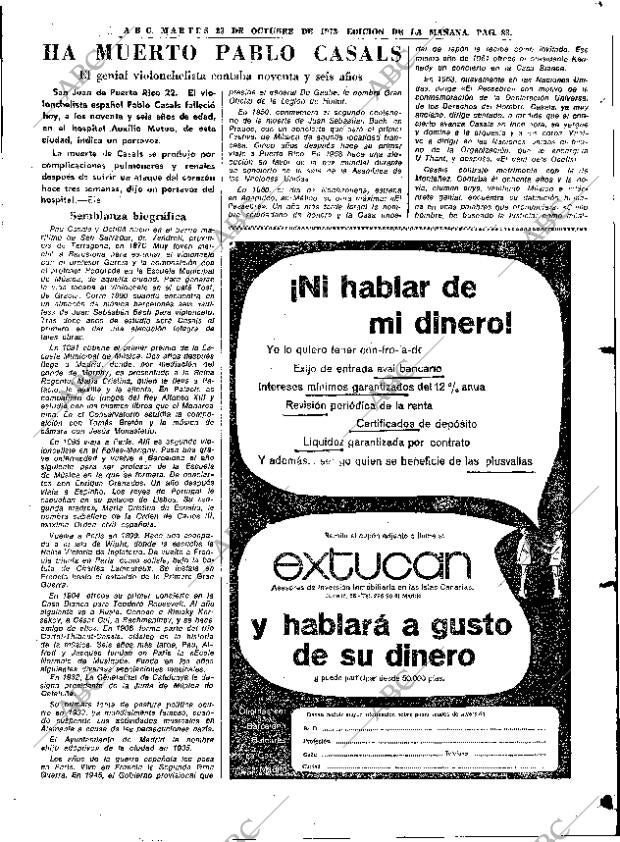 ABC MADRID 23-10-1973 página 83