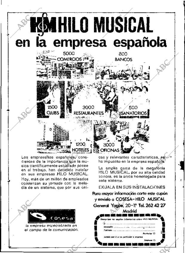 ABC MADRID 24-10-1973 página 136