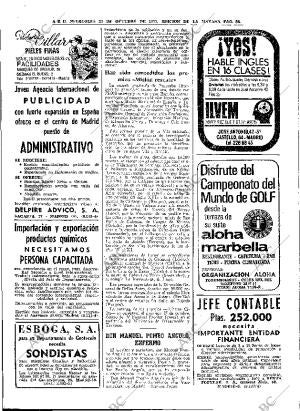 ABC MADRID 24-10-1973 página 54