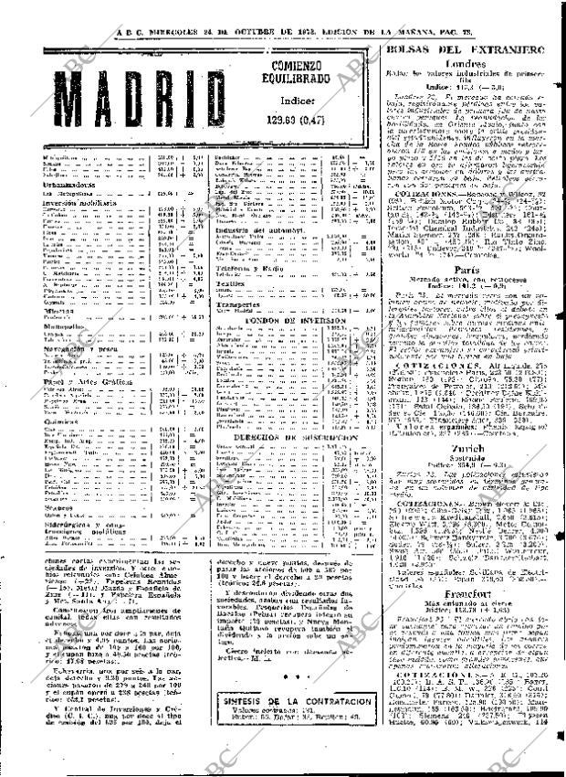 ABC MADRID 24-10-1973 página 73