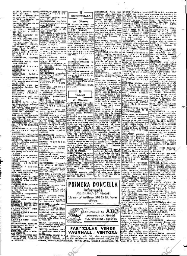 ABC MADRID 25-10-1973 página 109