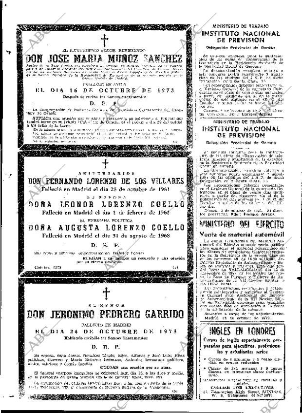 ABC MADRID 25-10-1973 página 118