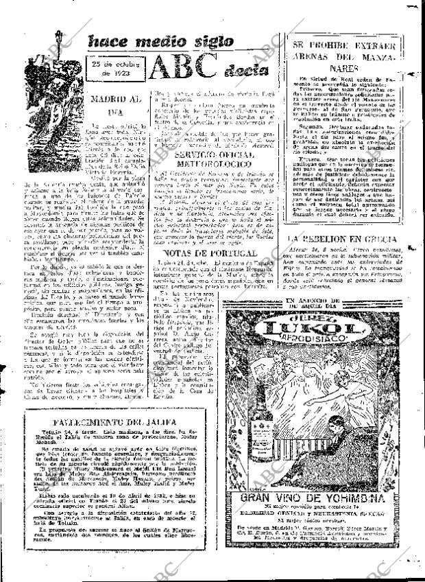 ABC MADRID 25-10-1973 página 119