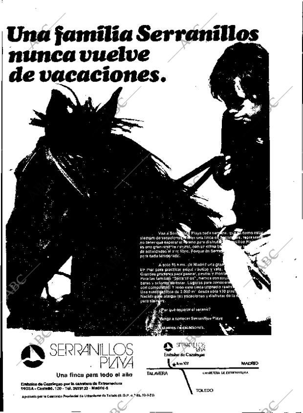 ABC MADRID 25-10-1973 página 124