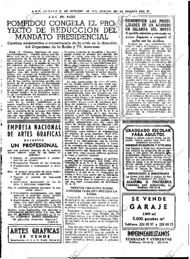 ABC MADRID 25-10-1973 página 31