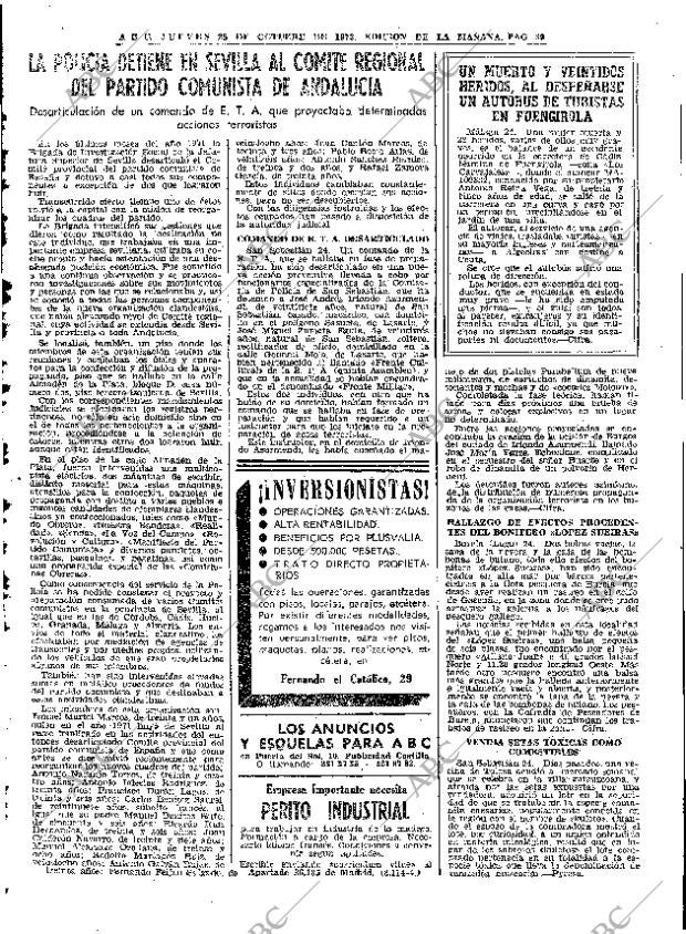 ABC MADRID 25-10-1973 página 39