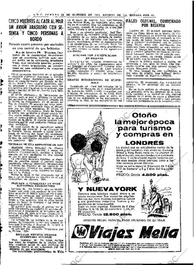 ABC MADRID 25-10-1973 página 41
