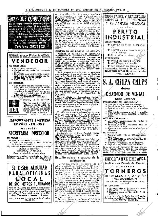 ABC MADRID 25-10-1973 página 52