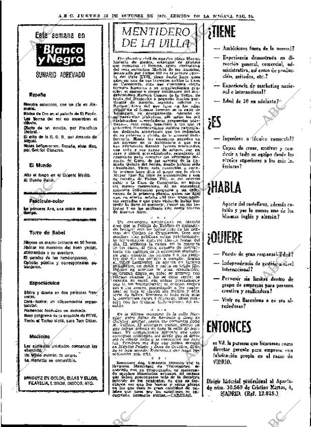ABC MADRID 25-10-1973 página 54